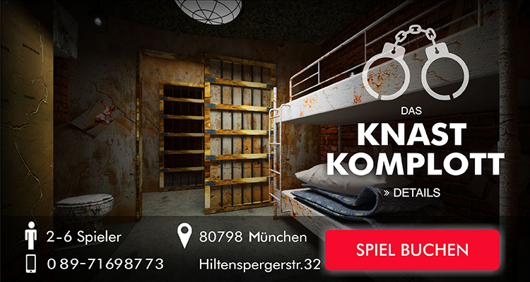 Das Knast-Komplott Escape Game München